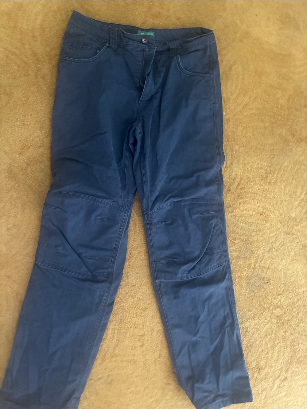 Dark Blue mens lined EMS work pants